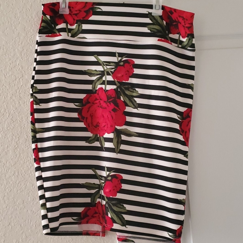 Striped skirt